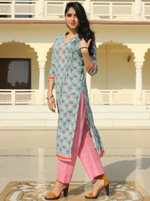 Rozana Faiza Kurta Pants Set - KS09AS2013