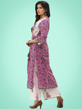 Rozana Gulshan Kurta Palazzo Set - KS05BS2044