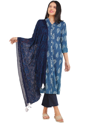 Bahaar Adiba - Kurta Pants & Dupatta - KS47I1115D