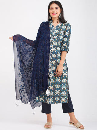 Bahaar Safia - Kurta Pants & Dupatta - KS47J1391D