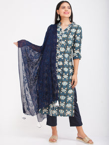 Bahaar Safia - Kurta Pants & Dupatta - KS47J1391D