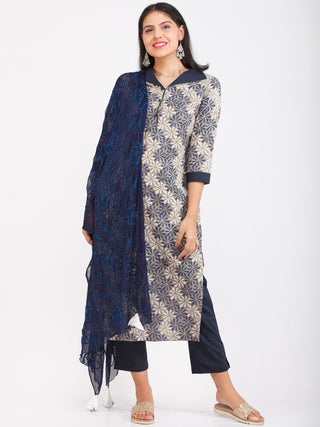Bahaar Sanaz - Kurta Pants & Dupatta - KS109A880D