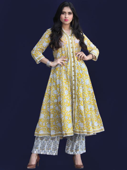 Rozana Najia Anarkali Kurta Palazzo Set - KS20AS2164