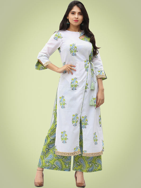 Rozana Shadaab Kurta Palazzo Set - KS05AS2033