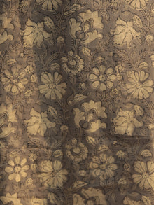 Light Brown Red  Hand Block Printed Kurta - K56F609