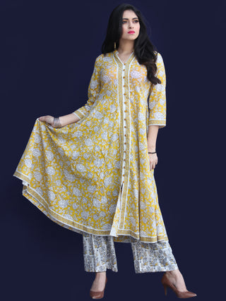 Rozana Najia Anarkali Kurta Palazzo Set - KS20AS2164
