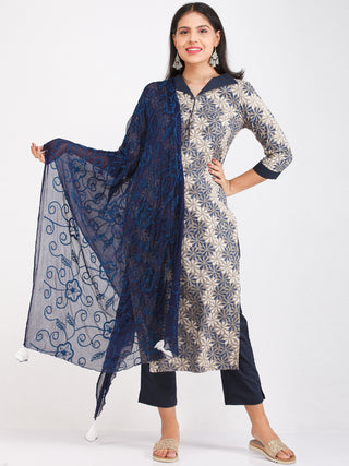 Bahaar Sanaz - Kurta Pants & Dupatta - KS109A880D