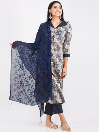 Bahaar Sanaz - Kurta Pants & Dupatta - KS109A880D