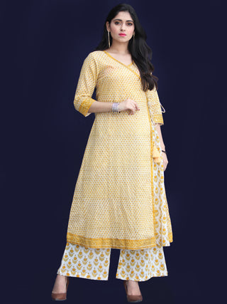 Rozana Diwa Angrakha Kurta Palazzo Set - KS21AS2178
