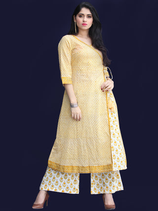 Rozana Diwa Angrakha Kurta Palazzo Set - KS21AS2178