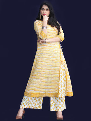 Rozana Diwa Angrakha Kurta Palazzo Set - KS21AS2178