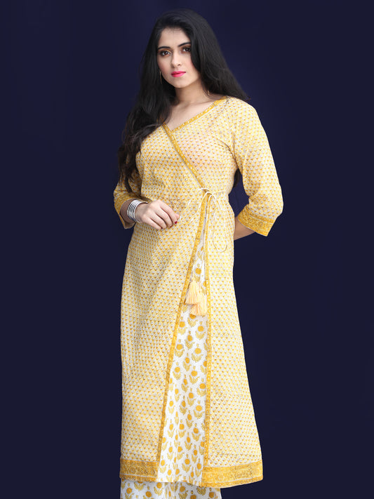 Rozana Diwa Angrakha Kurta  - KS21AK2178