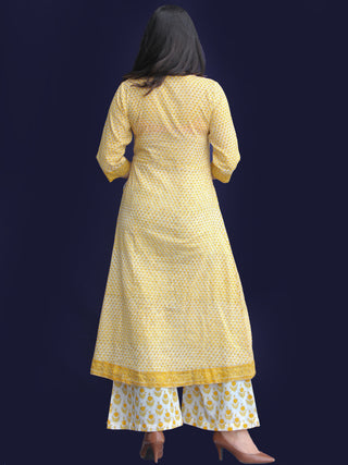 Rozana Diwa Angrakha Kurta Palazzo Set - KS21AS2178