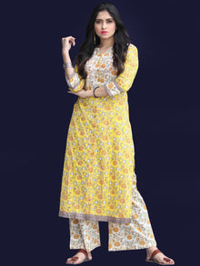 Rozana Zafrah Kurta Palazzo Set - KS22AS2037