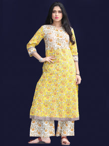 Rozana Zafrah Kurta Palazzo Set - KS22AS2037
