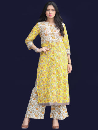 Rozana Zafrah Kurta Palazzo Set - KS22AS2037
