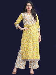 Rozana Zafrah Kurta Palazzo Set - KS22AS2037