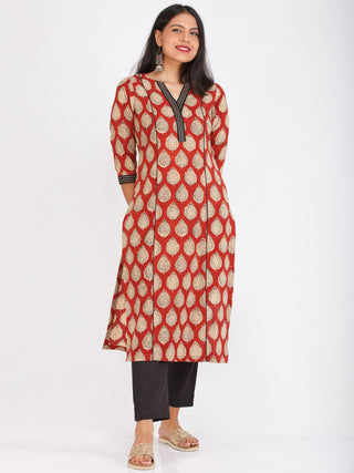 Bahaar Afra - Kurta Pants & Dupatta - KS01D890D