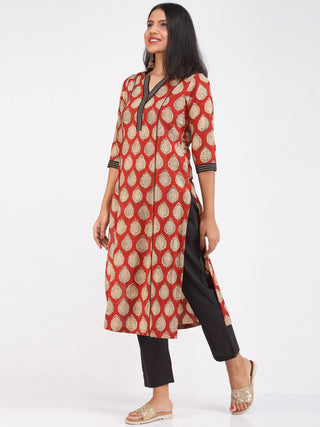 Bahaar Afra - Kurta Pants & Dupatta - KS01D890D