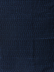 Blue Maroon Bagh Hand Block Printed Cotton Suit-Salwar Fabric With Chiffon Dupatta (Set of 3) - SU01HB412