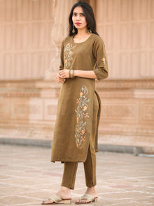 Shishir Esha - Faux Wool Kurta - KK01A0001