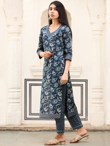 Ambar Megha Set Of Kurta Pant Dupatta