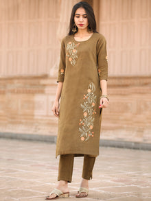 Shishir Esha - Faux Wool Kurta - KK01A0001
