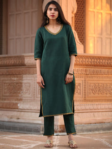 Shishir Aisha - Faux Wool Kurta - KK010A0010