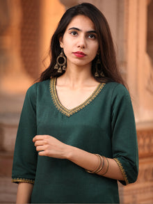 Shishir Aisha - Faux Wool Kurta - KK010A0010