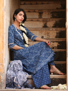 Ambar Mehreen Set Of Kurta Palazzo Dupatta