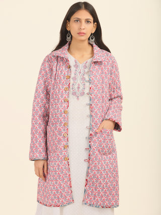 Shishir Farhat Quilted Reversible Jacket