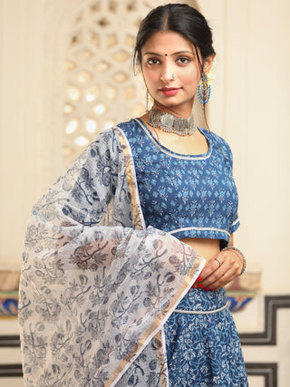 Ambar Aadab Top Skirt Set