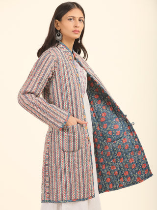 Shishir Nihira Quilted Reversible Jacket