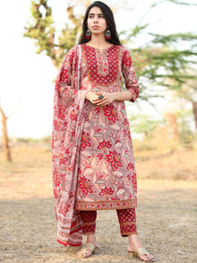 Fiza Amer Set Of Kurta Pant Dupatta