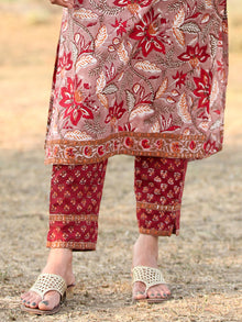 Fiza Amer Set Of Kurta Pant Dupatta