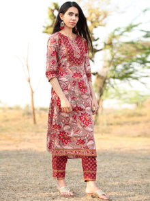 Fiza Amer Set Of Kurta Pant Dupatta