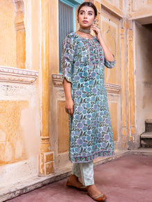 Utsav Gulbagh Chanderi Silk Kurta