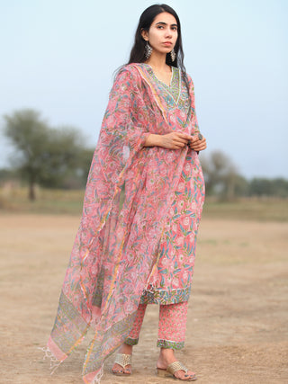 Fiza Naina Set Of Kurta Pant Dupatta