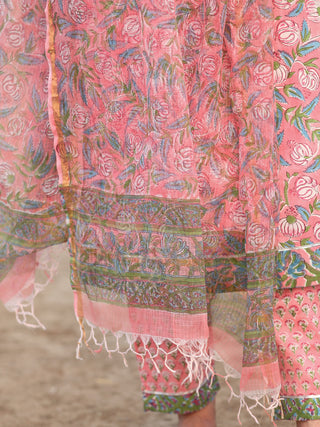 Fiza Naina Set Of Kurta Pant Dupatta