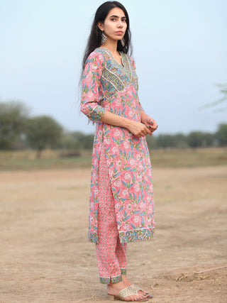 Fiza Naina Set Of Kurta Pant Dupatta