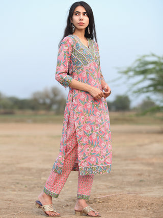 Fiza Naina Set Of Kurta Pant Dupatta
