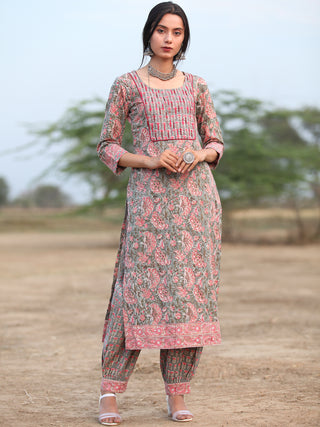 Fiza Samah Set Of Kurta Pant Dupatta