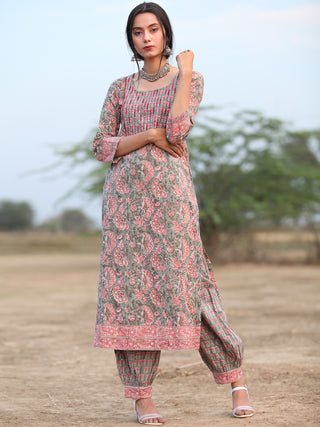 Fiza Samah Set Of Kurta Pant Dupatta