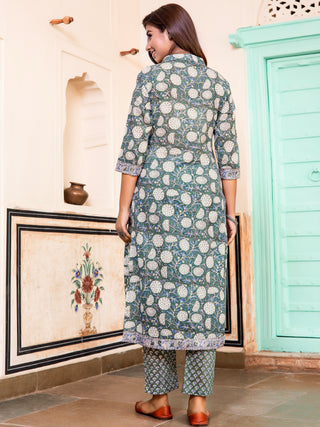 Jashn Fidha Set Of Kurta Pants Dupatta