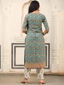 Harit Sanaz Set Of Kurta Pant Dupatta