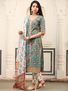 Harit Sanaz Set Of Kurta Pant Dupatta