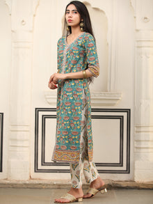 Harit Sanaz Set Of Kurta Pant Dupatta