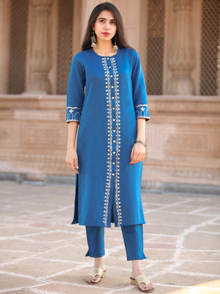 Shishir Alfaaz - Faux Wool Kurta - KK03A0003
