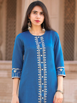 Shishir Alfaaz - Faux Wool Kurta - KK03A0003