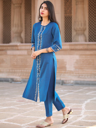 Shishir Alfaaz - Faux Wool Kurta - KK03A0003